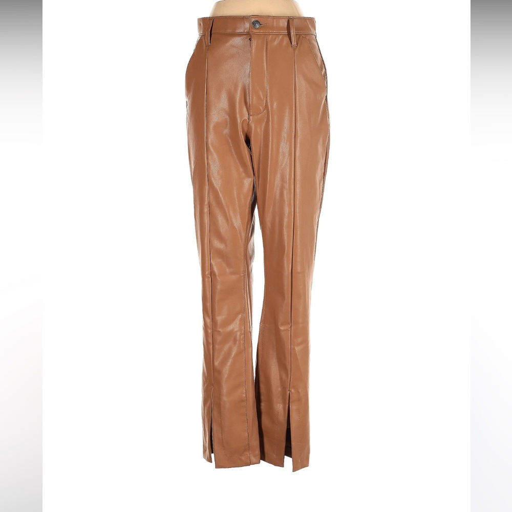 Abercrombie faux leather pants size 2